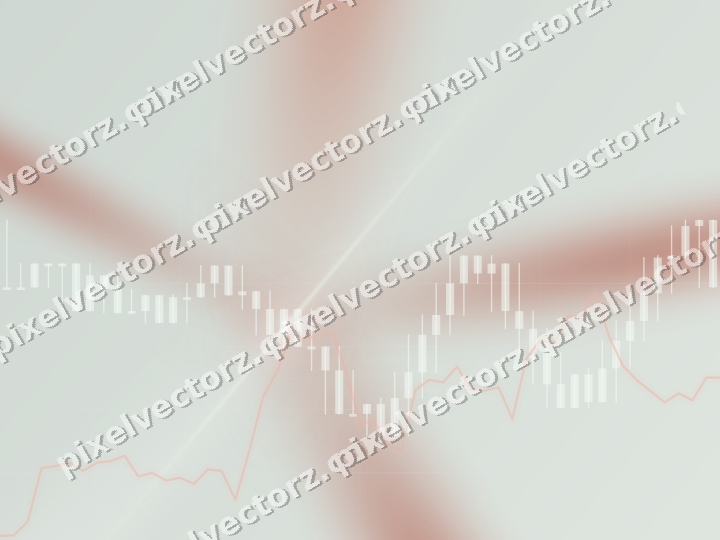 Zarter Pastell Diagramm Hintergrund in Rot und Orange