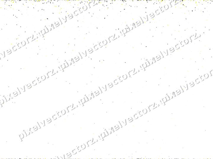 Nahtloser Glitzerregen aus Tropfen in Gelb auf transparentem Grund