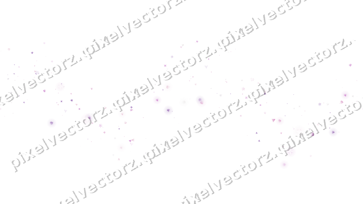 Nahtlose Glitzerwelle in Magenta und Violett auf transparentem Grund