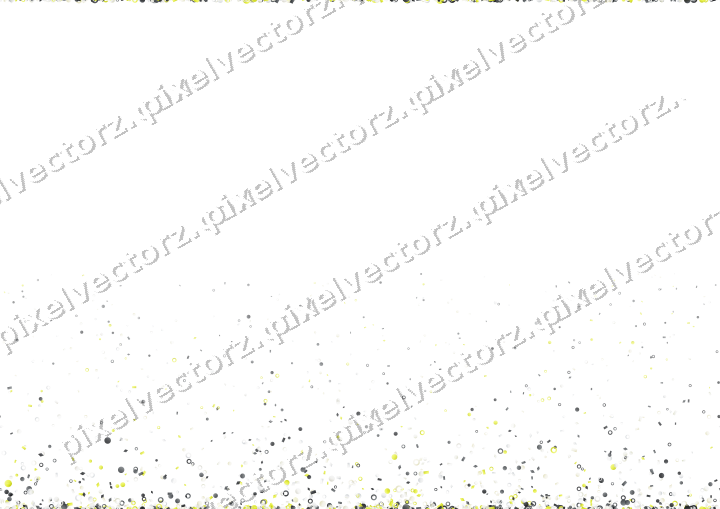 Nahtloser Glitzeraufstieg in Gelb und Grau auf transparentem Grund