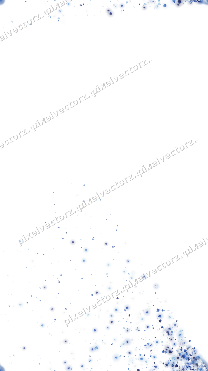 Nahtloser Glitzerfächer aus Herzen und Tropfen auf transparentem Grund