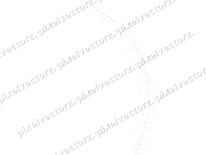 Nahtloser Glitzerbogen aus Dreiecken in Orange auf transparentem Grund