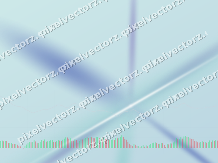 Zarter Pastell Diagramm Hintergrund in Blau und Türkis