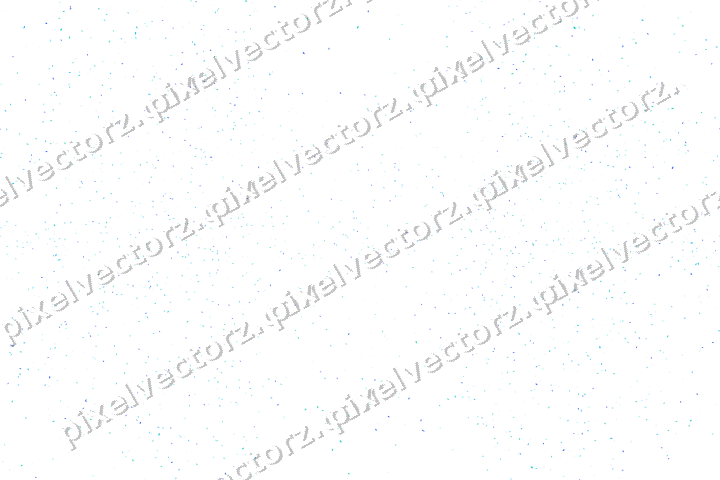 Nahtlose Glitzervignette aus Tropfen in Türkis auf transparentem Grund