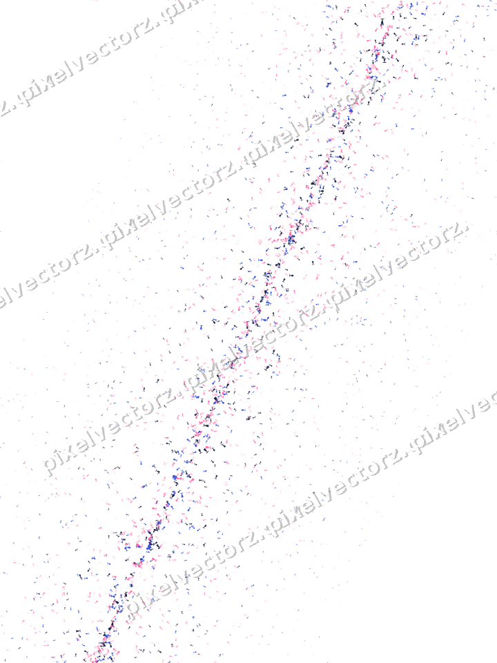 Nahtloses Glitzerband aus Sektgläsern in Rosa auf transparentem Grund