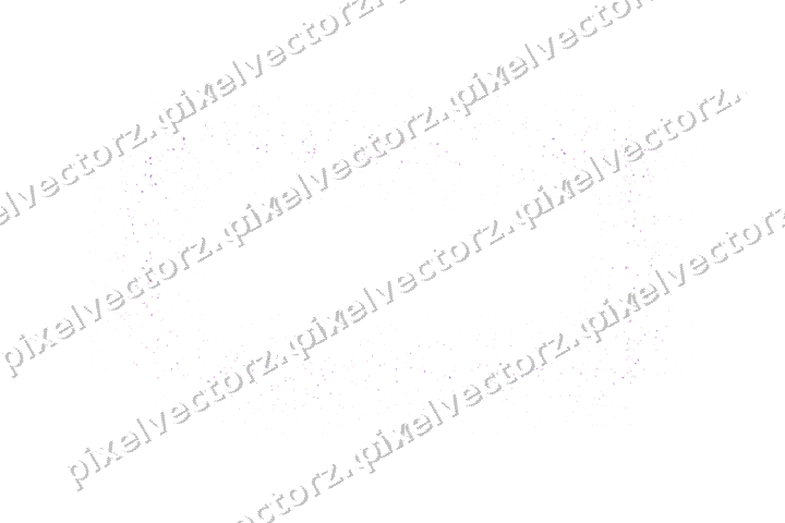 Nahtloser Glitzerrahmen in Magenta und Violett auf transparentem Grund