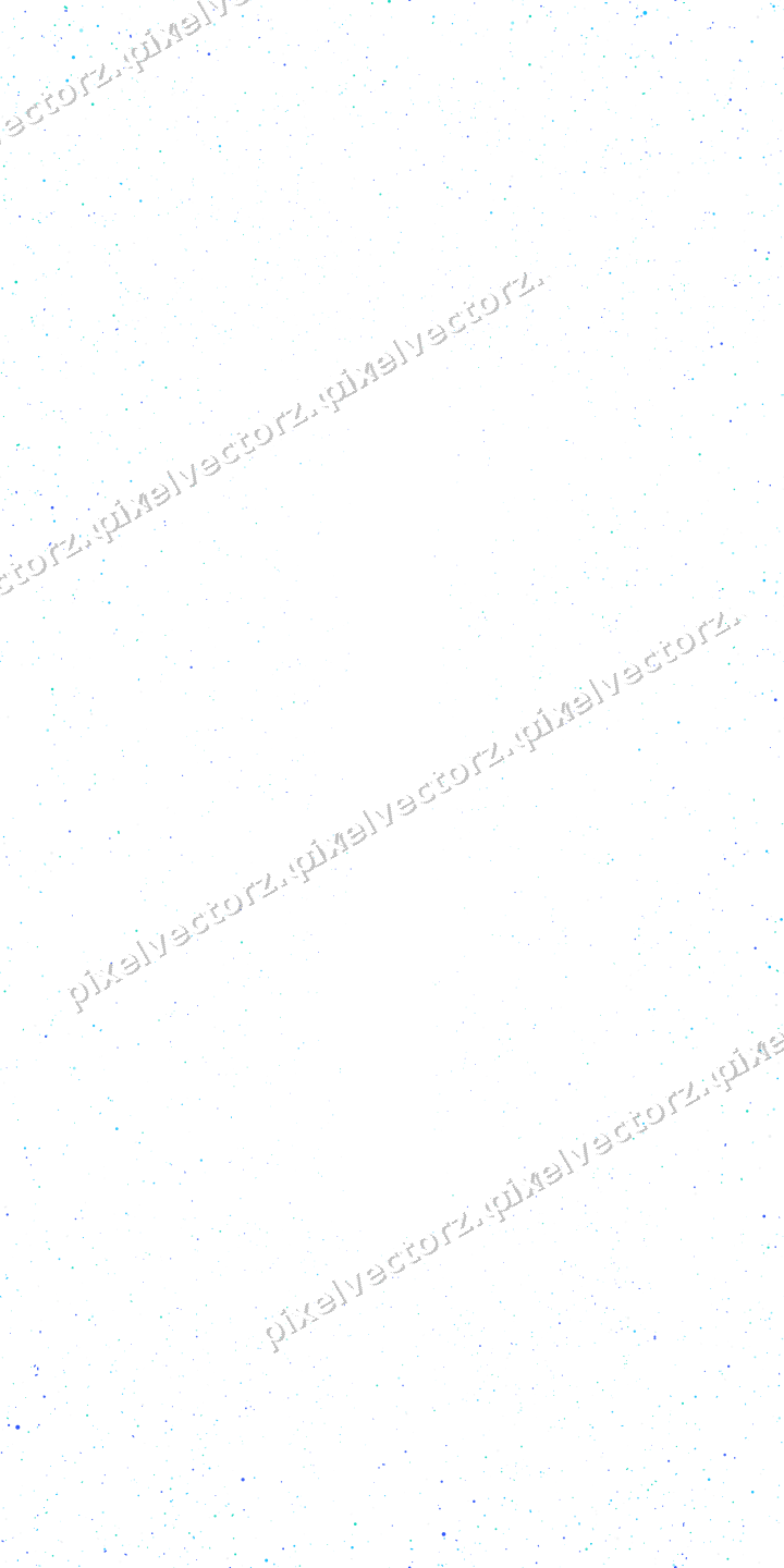 Nahtlose Glitzervignette in Türkis und Petrol auf transparentem Grund