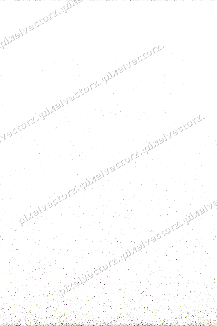 Nahtloser Glitzeraufstieg aus Punkten auf transparentem Grund