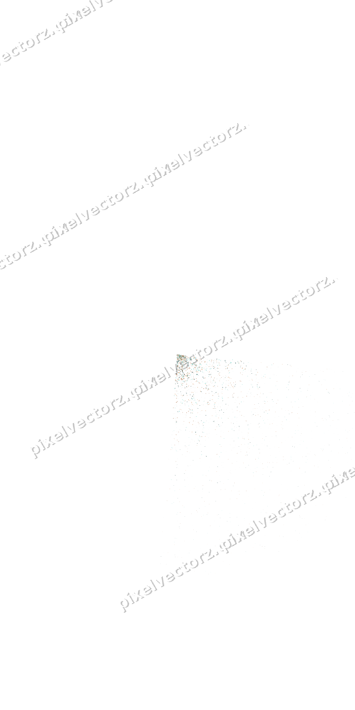 Nahtloser Glitzerfächer aus Weihnachtsbäumen auf transparentem Grund