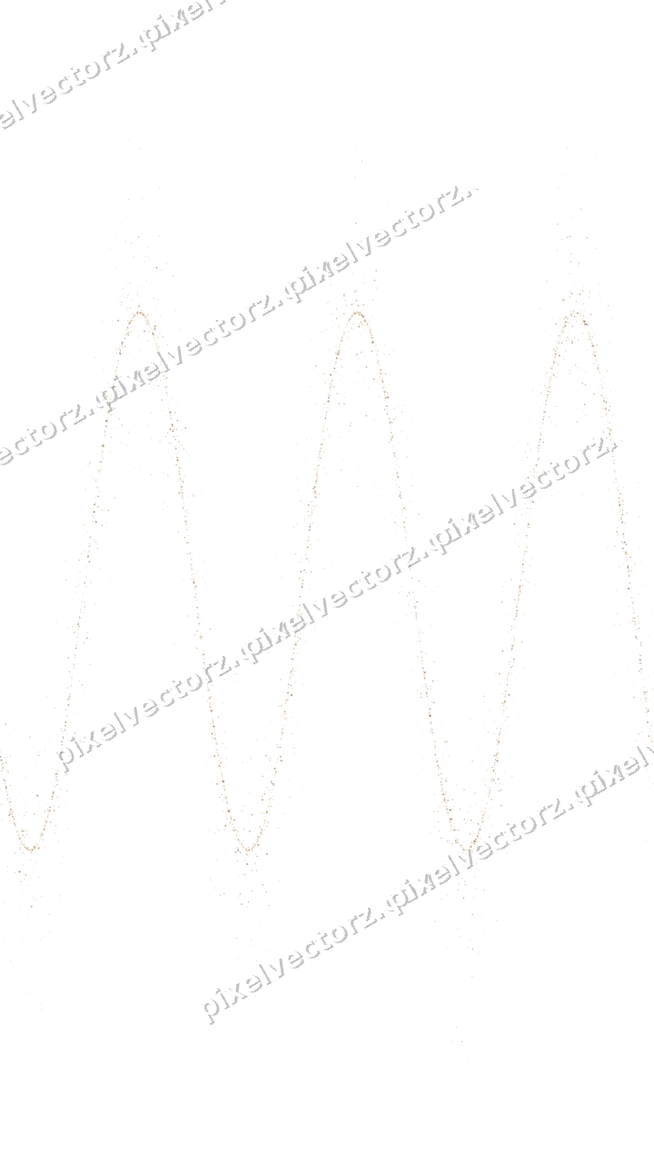 Nahtlose Glitzerwelle aus Sternen und Funken auf transparentem Grund