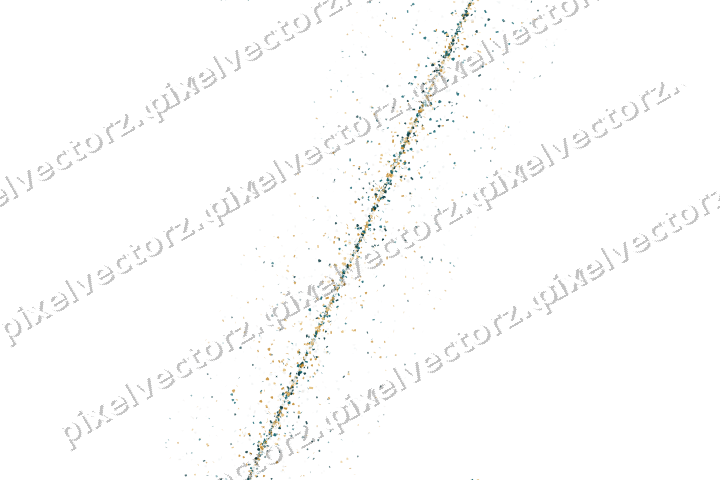 Nahtloses Glitzerband aus Sternen und Herzen auf transparentem Grund