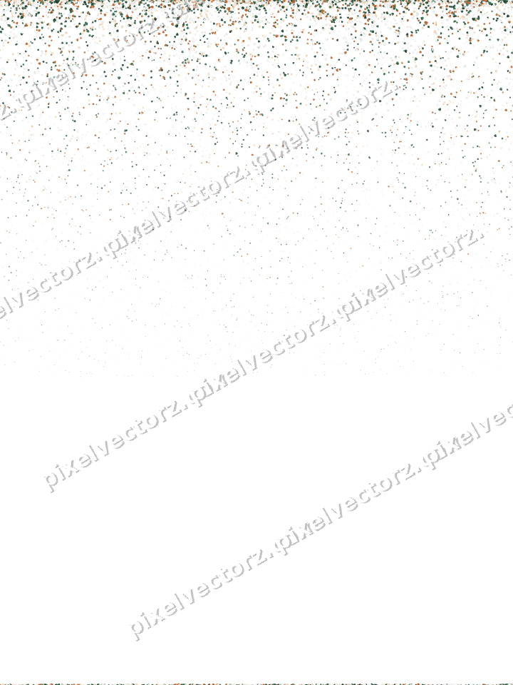 Nahtloser Glitzerregen aus Herzen auf transparentem Grund