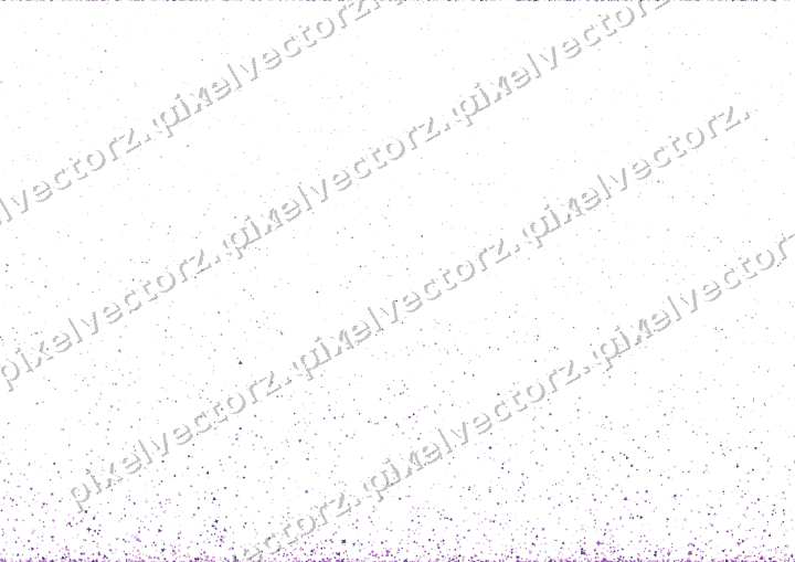 Nahtloser Glitzeraufstieg in Violett auf transparentem Grund