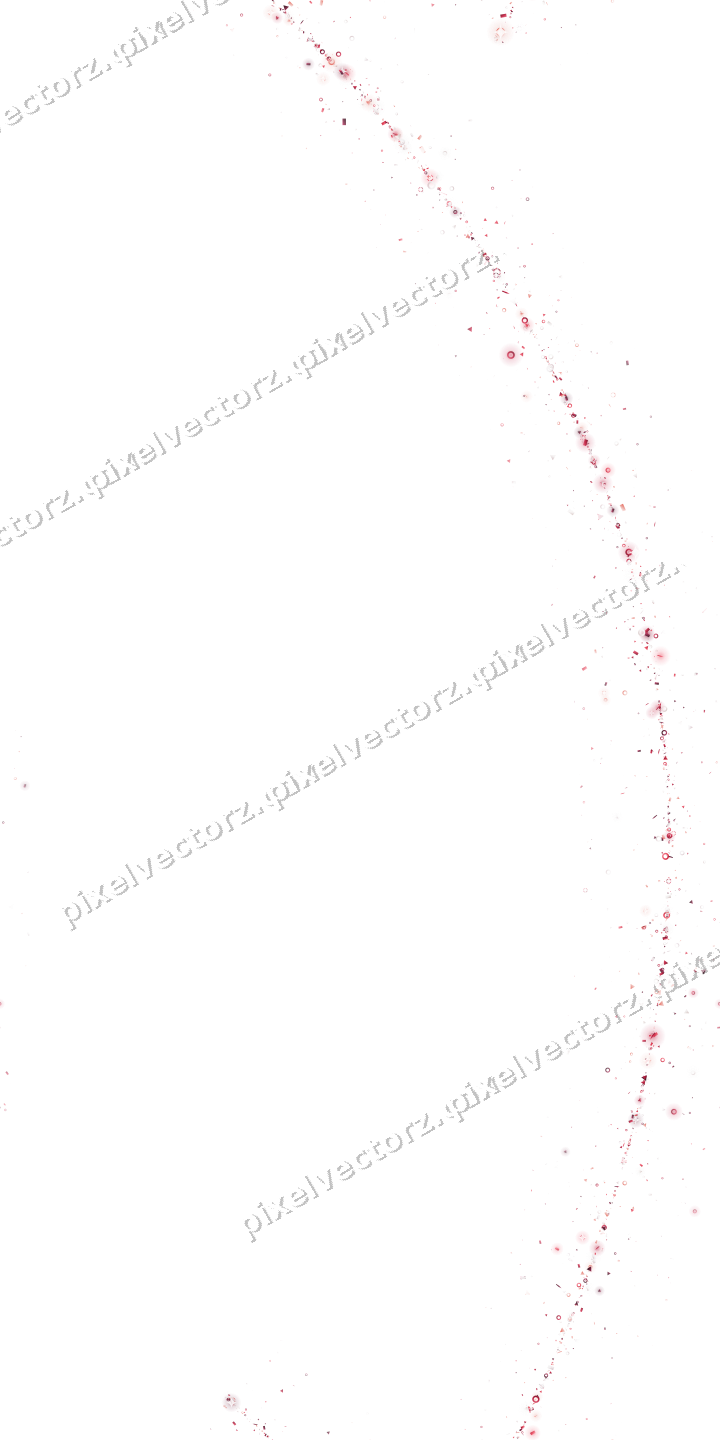 Nahtloser Glitzerbogen in Rosa und Rot auf transparentem Grund
