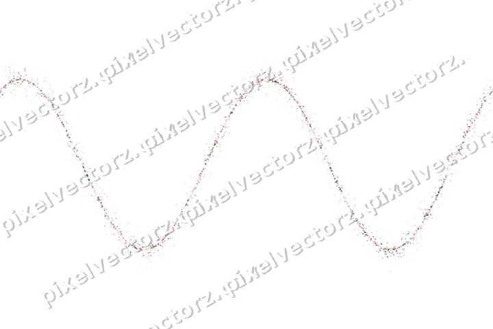 Nahtlose Glitzerwelle aus Sternen und Funken auf transparentem Grund