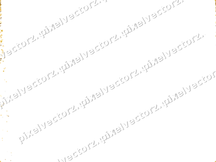 Nahtloser Glitzerfächer aus Herzen und Ringen auf transparentem Grund