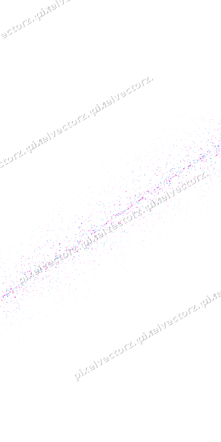 Nahtloses Glitzerband aus Punkten und Ringen auf transparentem Grund
