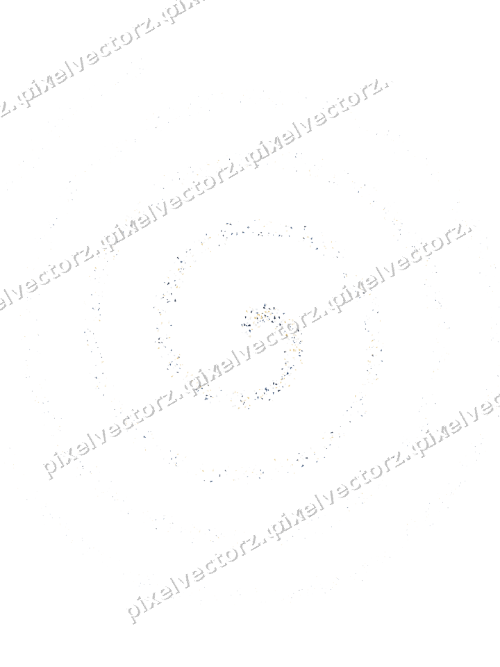 Nahtlose Glitzerspirale aus Weihnachtsbäumen auf transparentem Grund