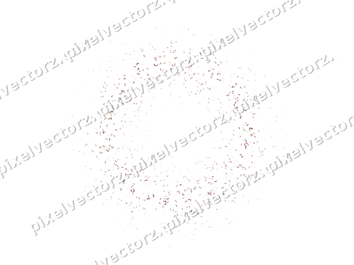 Nahtloser Glitzerkranz aus Sektgläsern auf transparentem Grund