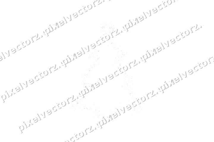 Nahtloser Glitzer-Weihnachtsbaum in Dunkelblau auf transparentem Grund