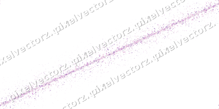 Nahtloses Glitzerband in Magenta und Violett auf transparentem Grund