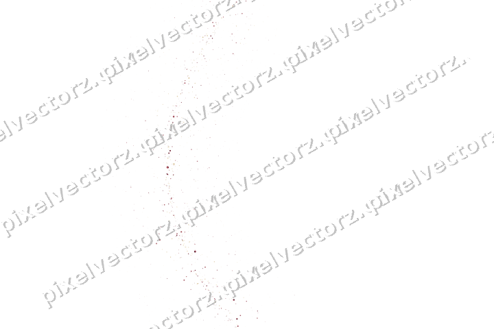 Nahtloser Glitzerbogen aus Tropfen und Punkten auf transparentem Grund