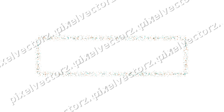Nahtloser Glitzerrahmen aus Dreiecken auf transparentem Grund