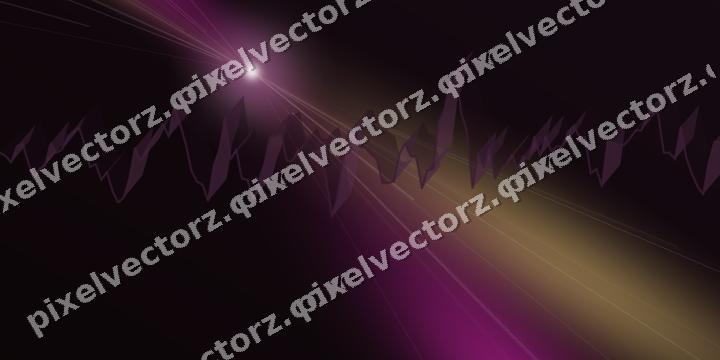 Leuchtender Neon Diagramm Hintergrund in Magenta und Bernstein