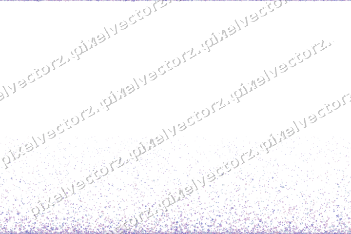 Nahtloser Glitzeraufstieg aus Blüten auf transparentem Grund