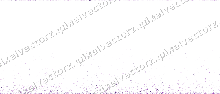 Nahtloser Glitzeraufstieg in Violett auf transparentem Grund