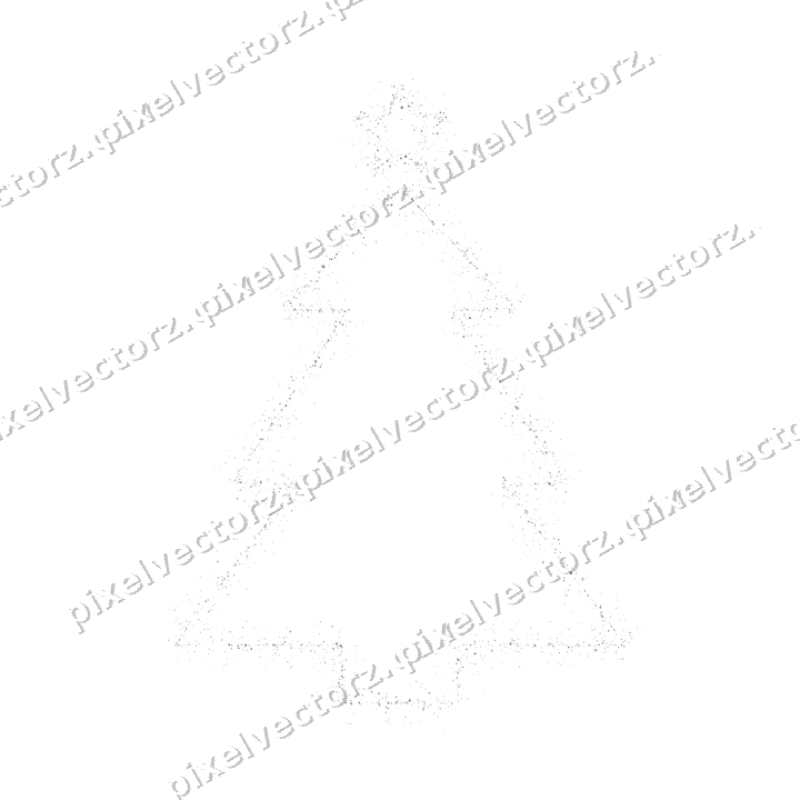 Nahtloser Glitzer-Weihnachtsbaum in Blassblau auf transparentem Grund