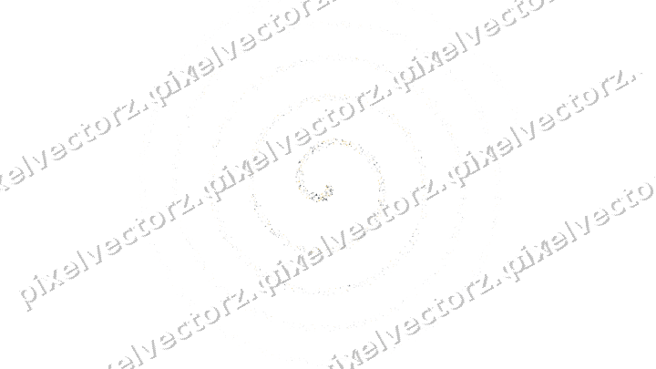 Nahtlose Glitzerspirale in Bernstein und Grau auf transparentem Grund