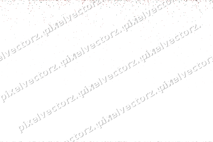 Nahtloser Glitzerregen aus Herzen in Dunkelrot auf transparentem Grund
