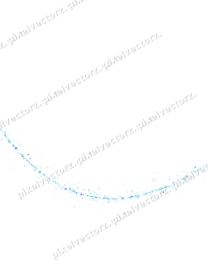 Nahtloser Glitzerbogen aus Sternen und Herzen auf transparentem Grund