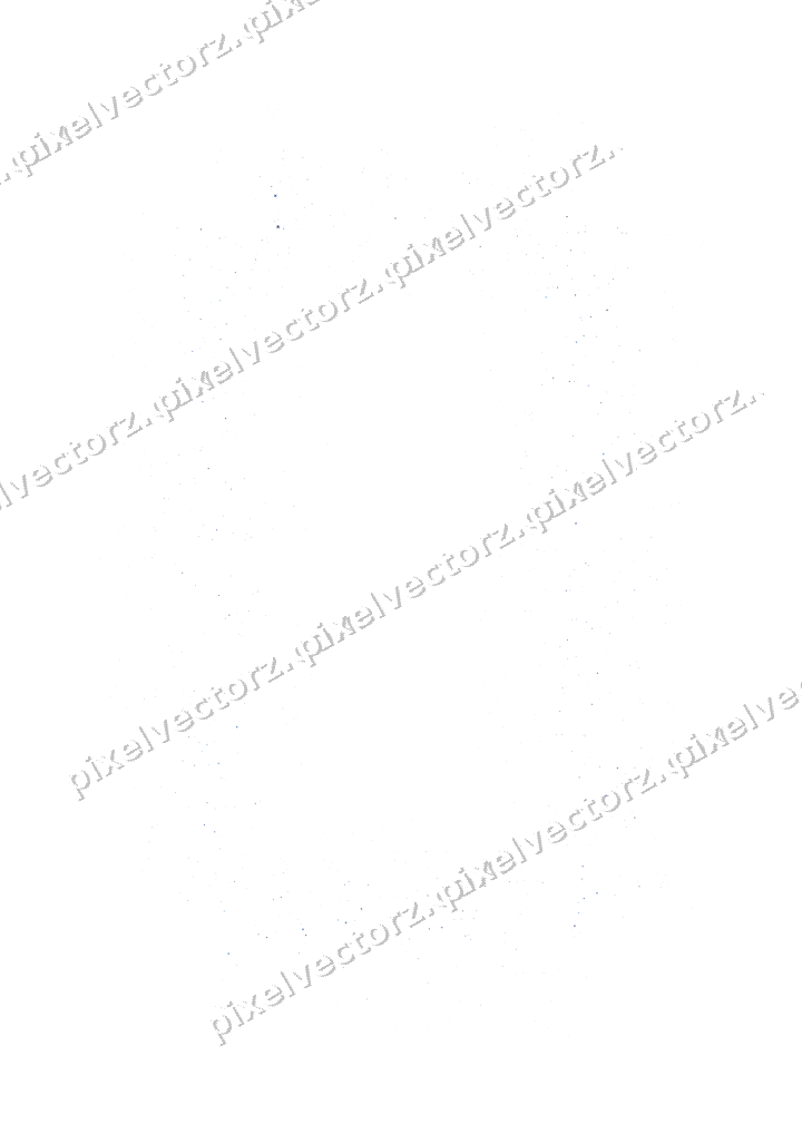 Nahtloser Glitzerrahmen aus Sternen in Blau auf transparentem Grund