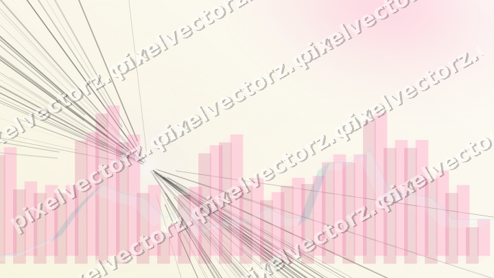 Zarter Pastell Diagramm Hintergrund in Rosa und Türkis