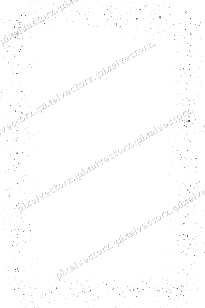 Nahtloser Glitzerrahmen in Dunkelmagenta auf transparentem Grund