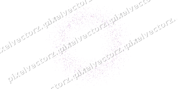 Nahtloser Glitzerkranz aus Punkten und Ringen auf transparentem Grund