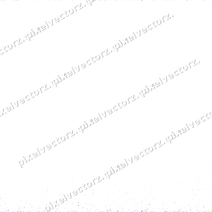 Nahtloser Glitzeraufstieg in Blau und Türkis auf transparentem Grund