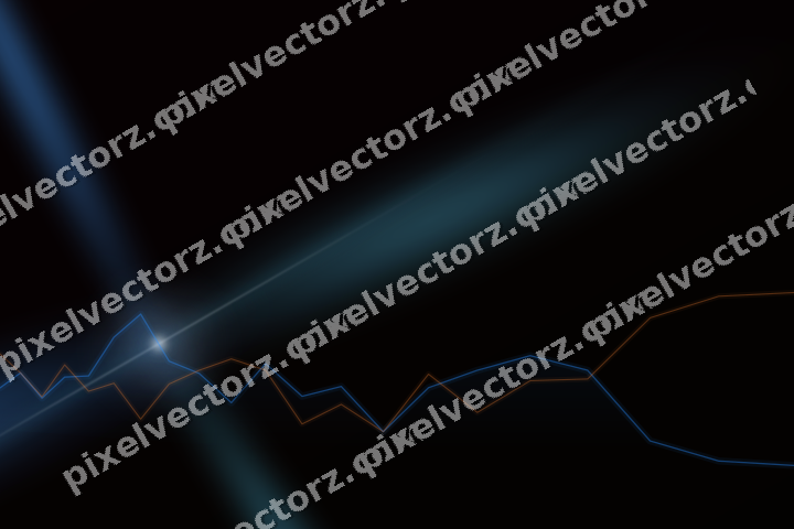Leuchtender Neon Diagramm Hintergrund in Blau und Rot