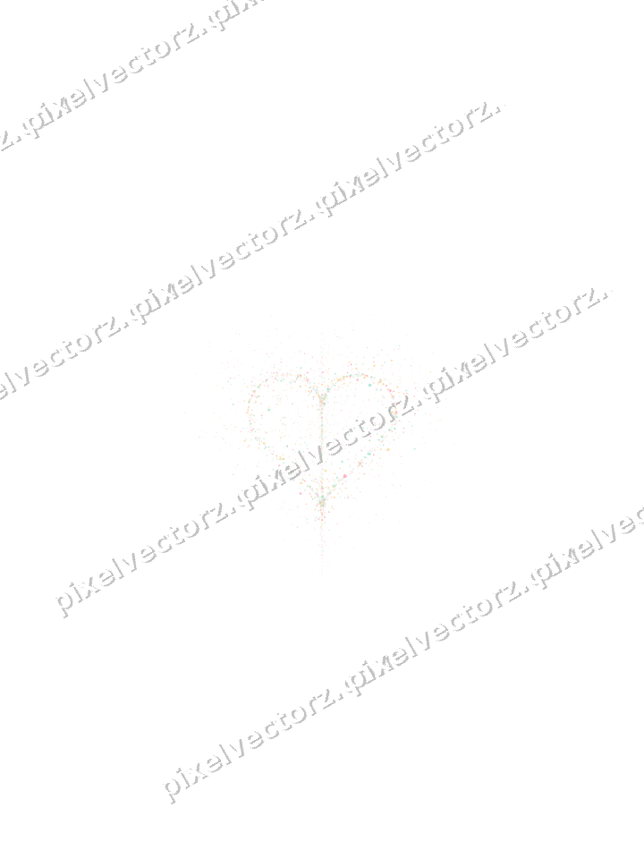 Nahtloses Glitzerherz in Blassrosa auf transparentem Grund
