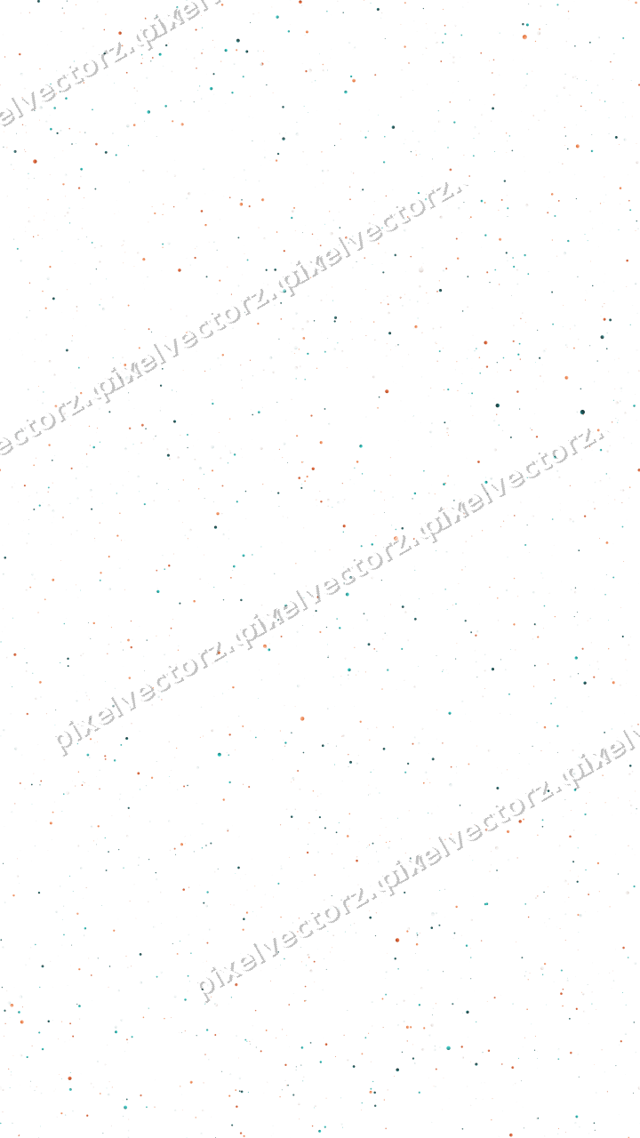 Nahtlose Glitzerstreuung aus Punkten in Orange auf transparentem Grund