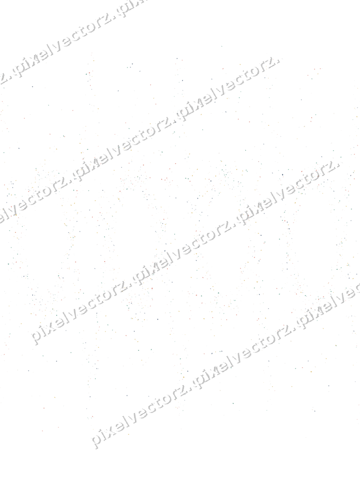 Nahtlose Glitzergirlande in Bernstein und Grün auf transparentem Grund