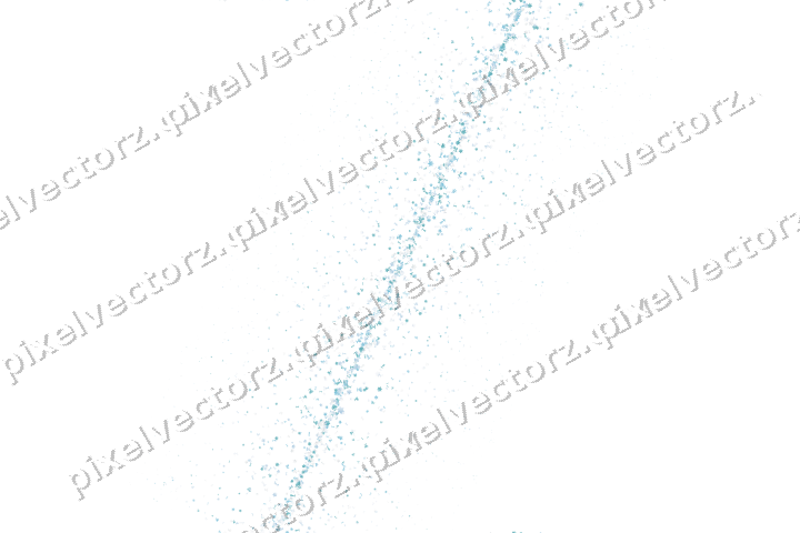 Nahtloses Glitzerband in Türkis und Blassblau auf transparentem Grund