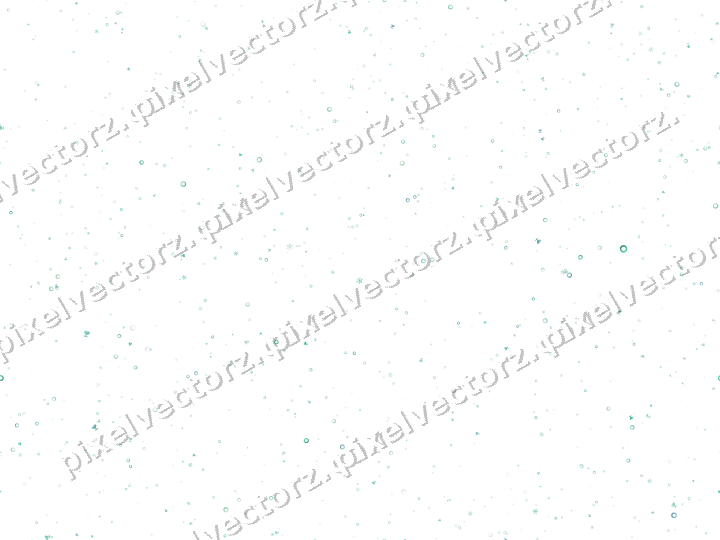 Nahtlose Glitzerstreuung in Grün und Petrol auf transparentem Grund