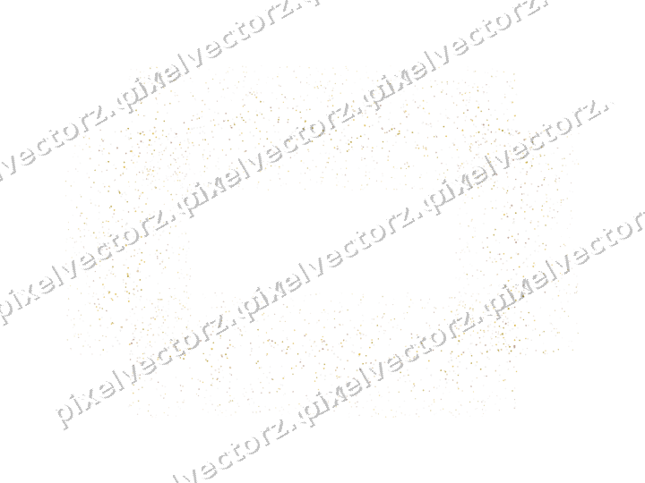 Nahtloser Glitzerrahmen aus Sternen und Herzen auf transparentem Grund
