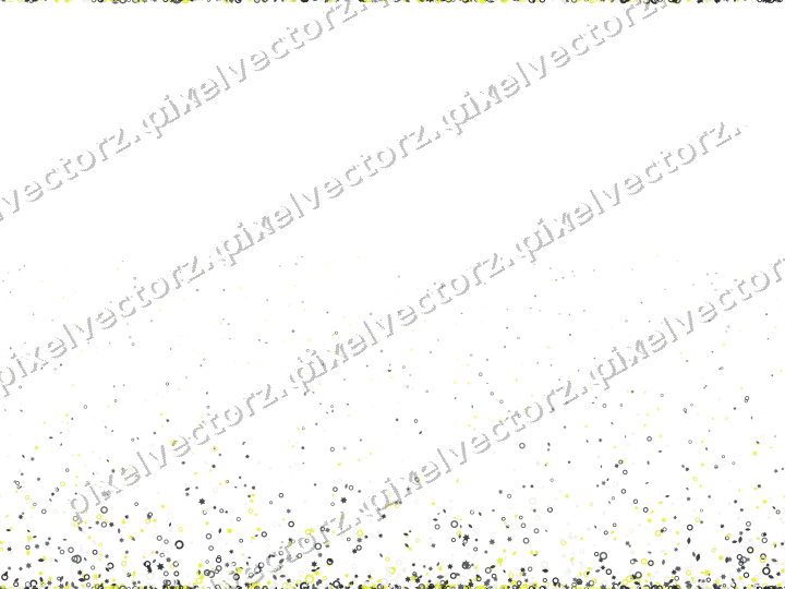 Nahtloser Glitzeraufstieg in Gelb und Grau auf transparentem Grund
