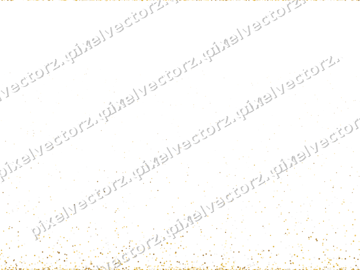 Nahtloser Glitzeraufstieg aus Punkten auf transparentem Grund