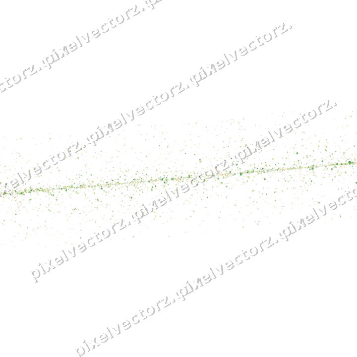 Nahtloses Glitzerband aus Funken und Herzen auf transparentem Grund