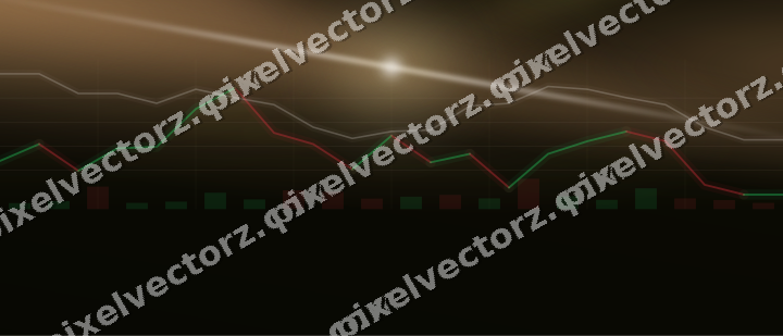 Leuchtender Neon Diagramm Hintergrund in Bernstein und Orange